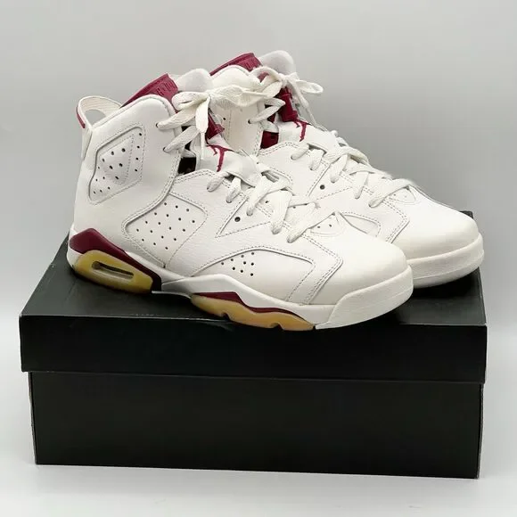 Jordan | Shoes | Air Jordan 6 Retro Og Bg Off White Maroon  display picture 1